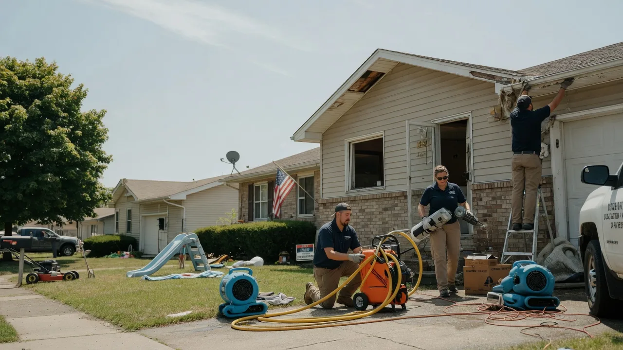 Water Damage Restoration in Flat Rock, IL near me